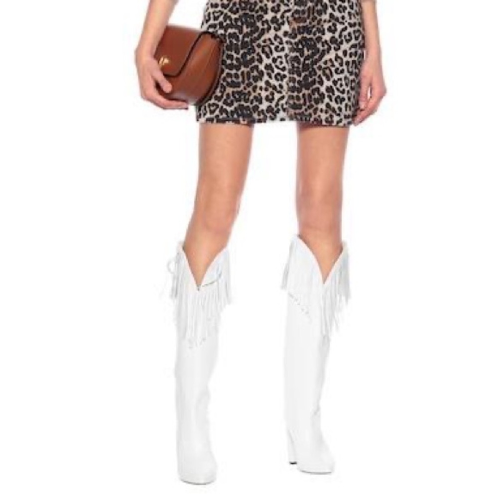 Paris Texas Fringe Boots